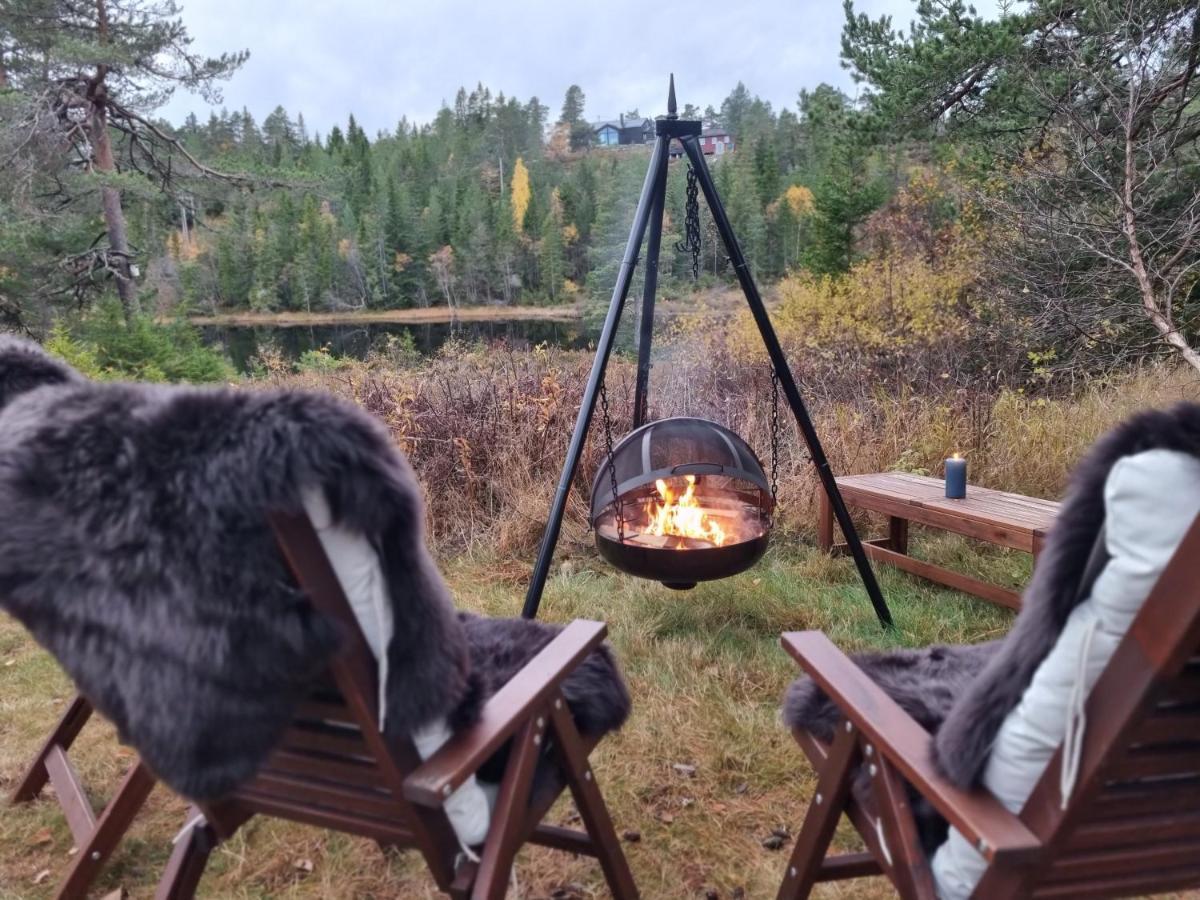 Ro I Sjelen. Hytte Til Leie Pa Skrim. Kongsberg Exteriér fotografie
