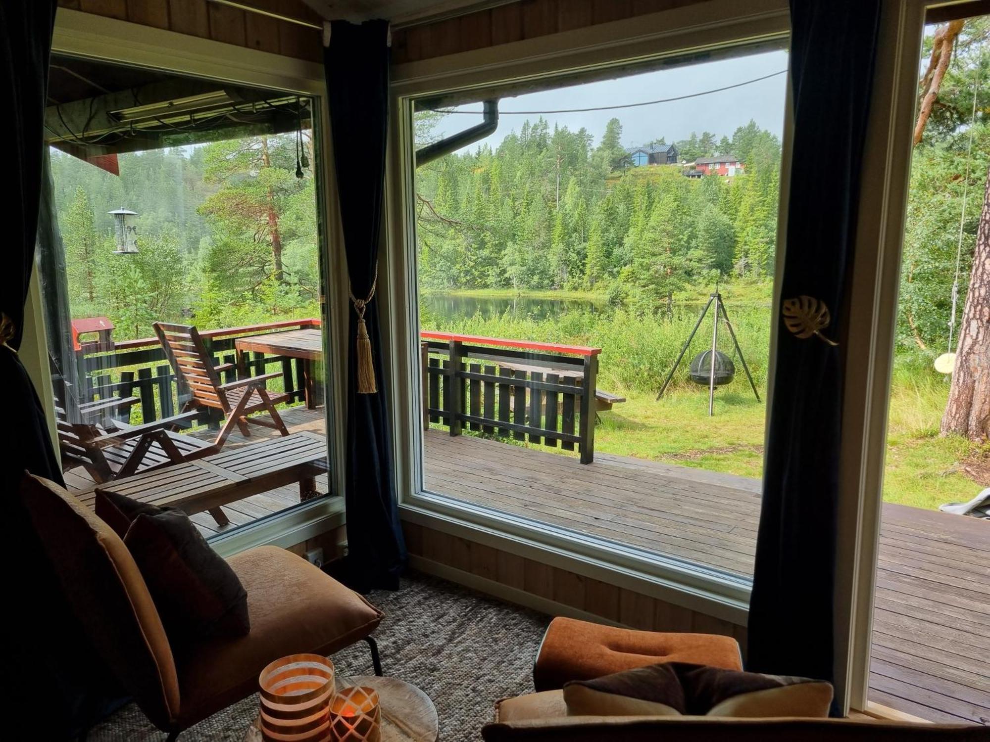 Ro I Sjelen. Hytte Til Leie Pa Skrim. Kongsberg Exteriér fotografie