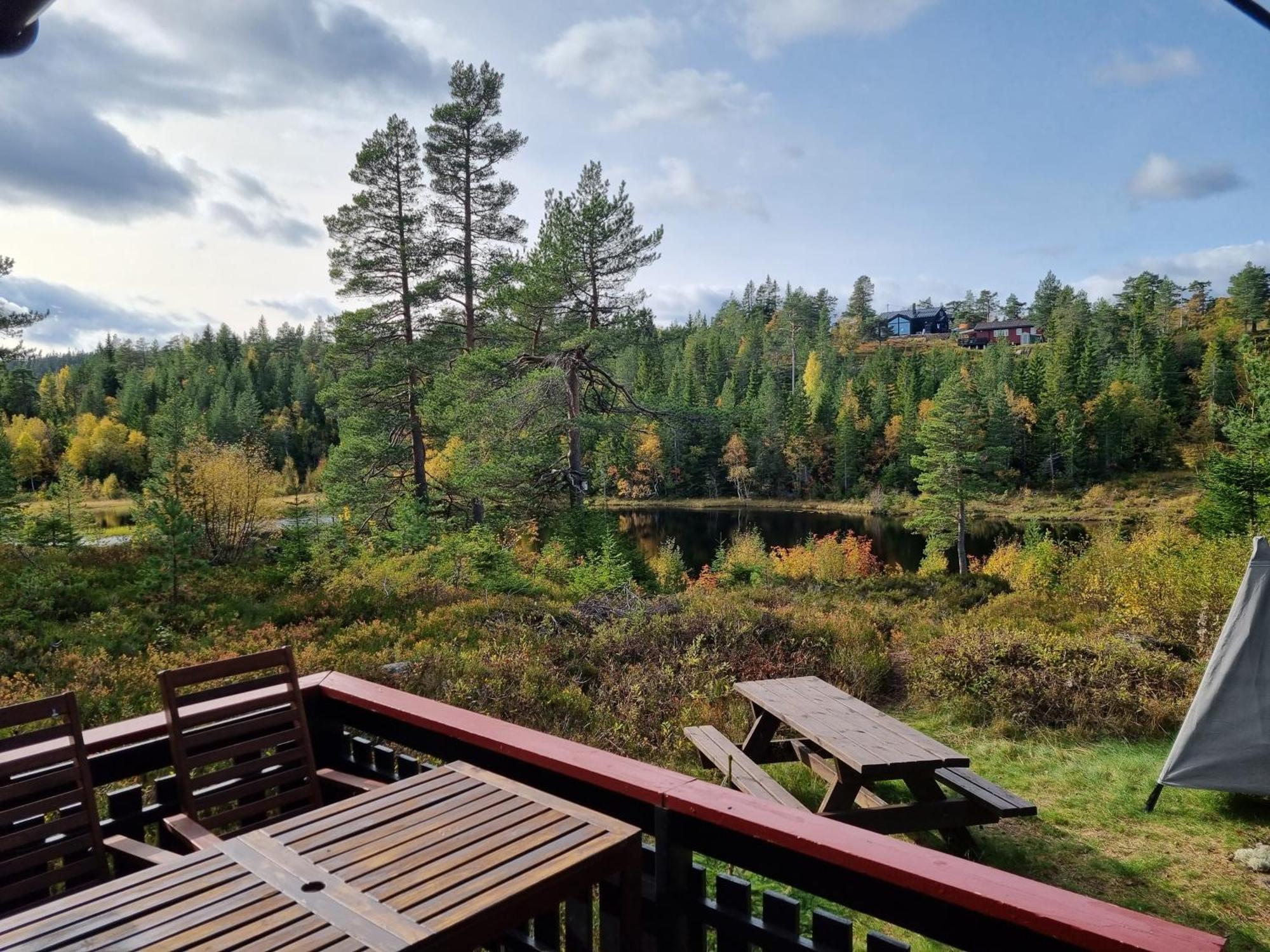 Ro I Sjelen. Hytte Til Leie Pa Skrim. Kongsberg Exteriér fotografie